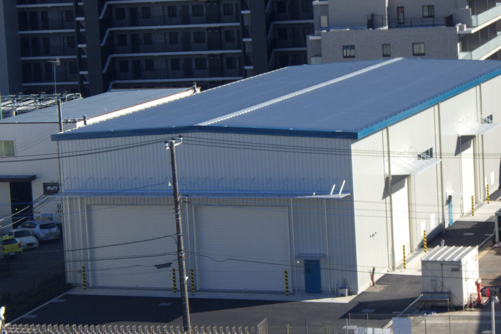 マルマテクニカ第三倉庫新築工事